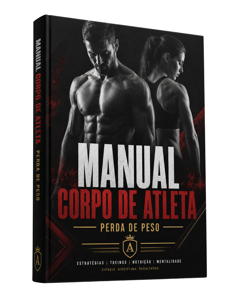 Mockup do ebook Manual Corpo de Atleta